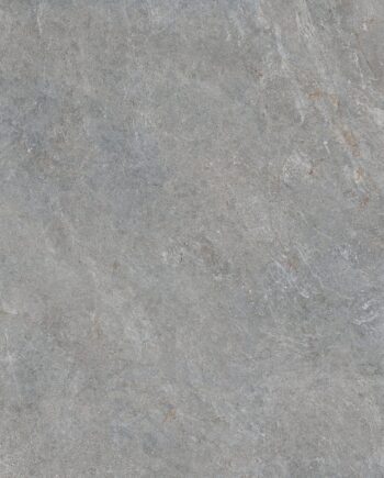 Stone-effect semi-polished porcelain floor tile Tau Caribbean Silver SP, 120x120 cm, 9 mm, silver grey, rectified