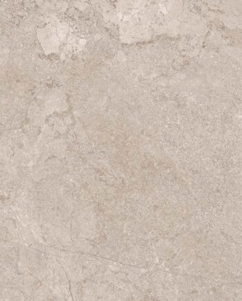 Stone-effect textured porcelain floor tile Tau Lithos TXT Pearl, 60x60 cm, 9 mm, pearl grey, R10, rectified