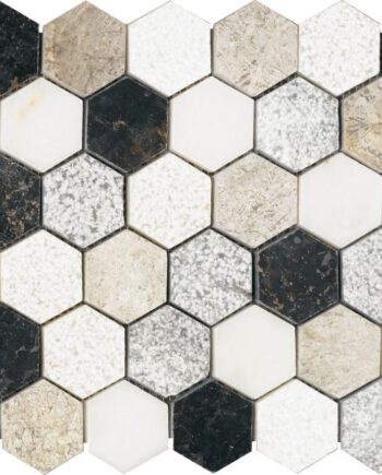 Stone mosaic Dune Soul, 27x30.9 cm, 10 mm