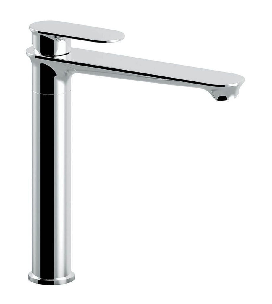 Tall basin mixer Emmevi Kiry 88003BIG with click-clack waste
