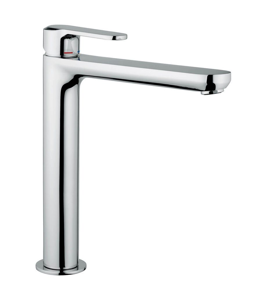 Tall basin mixer Emmevi Nefer 77003BIG with click-clack waste