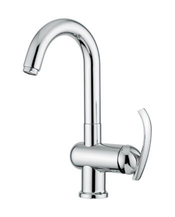 Tall basin mixer Emmevi Ramses 72073 with pop-up waste