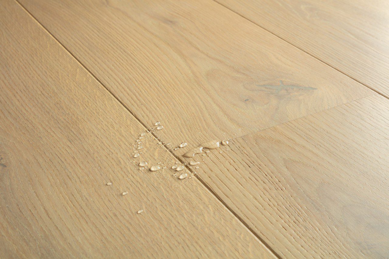 Tammeparkett Quick-Step Cascada Pearl White Oak eriti matt lakk, veekindel 190mm