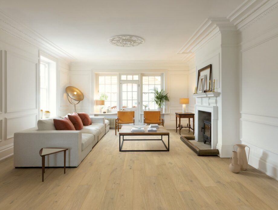 Tammeparkett Quick-Step Cascada Pearl White Oak eriti matt lakk, veekindel 190mm Tammeparkett Quick-Step Cascada Pearl White Oak eriti matt lakk, veekindel 190mm