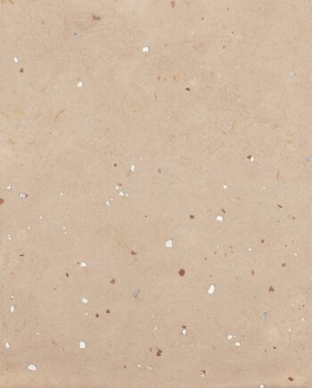 Terrazzo effect porcelain tile ABK Moooi Egg Scape Hay, 120x120 cm, 8.5 mm, natural matt