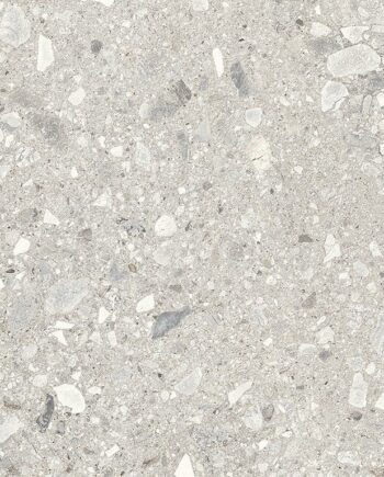 Keramisk terrassplatta i terrazzolook Terrazzo Stone Cold Grey – terrassplatta