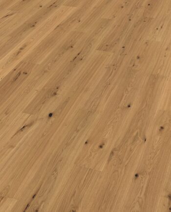 Oak parquet Thede & Witte Boston, rustic knotty, handscraped, oiled, 1-strip, 1900 x 189 x 14 mm