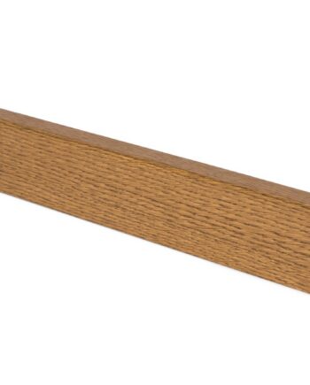 Skirting board Thede & Witte Cube 60, oak, smoked, 15 x 60 x 2400 mm
