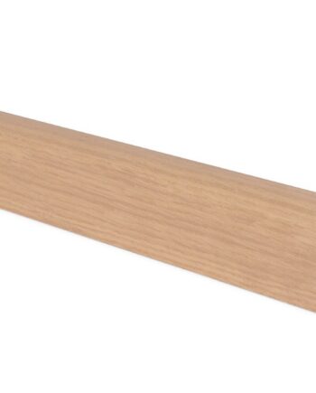 Skirting board Thede & Witte Standard, oak, rough appearance, 21.5 x 45 x 2400 mm
