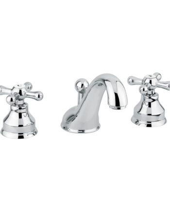 Three-hole basin mixer Emmevi Stella 17033 with pop-up waste