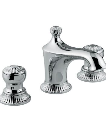 Three-hole basin mixer Emmevi The One Leda 98033 with pop-up waste