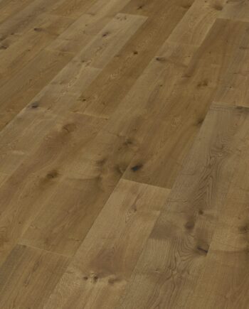 Trinity Smoked Oak Flooring Rustical, 1-strip, bevelled, brushed, oiled