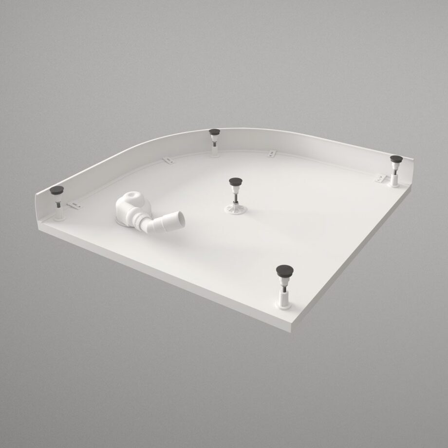 Quadrant Shower Tray PAA ART RO 80 R550, 80x80 cm – 2