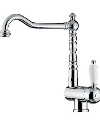Under-window kitchen mixer Emmevi Laguna 40335 with fold-down spout