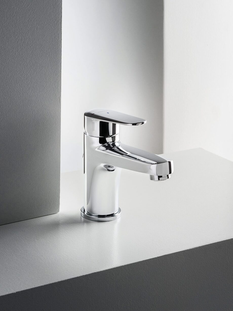 Basin mixer Emmevi Beta New 27003 with pop-up waste – view 2 Basin mixer Emmevi Beta New 27003 with pop-up waste – 2