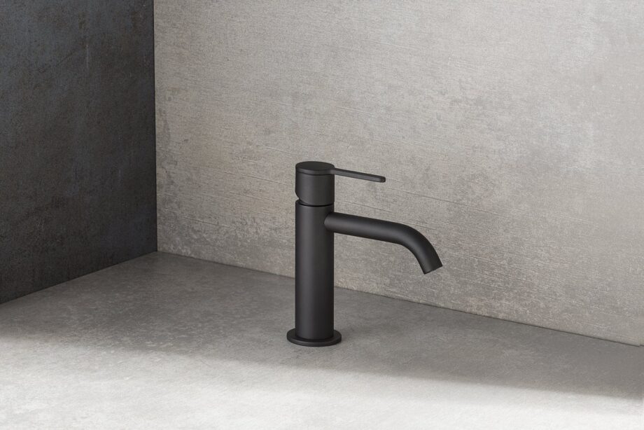 Basin mixer Emmevi Filobrass 85003 with click-clack waste, matt black Basin mixer Emmevi Filobrass 85003 with click-clack waste – 9