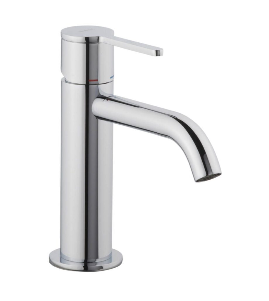 Basin mixer Emmevi Filobrass 85003 with click-clack waste, chrome Basin mixer Emmevi Filobrass 85003 with click-clack waste