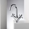 Basin mixer Emmevi Spirit New 31053 with pop-up waste – view 2 Basin mixer Emmevi Spirit New 31053 with pop-up waste – 2