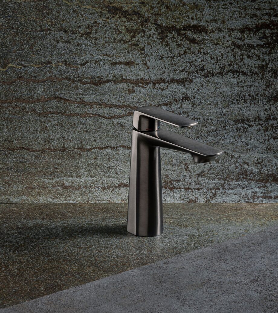 Basin mixer Emmevi Stele 99003 with pop-up waste, brushed black chrome Basin mixer Emmevi Stele 99003 with pop-up waste – 2