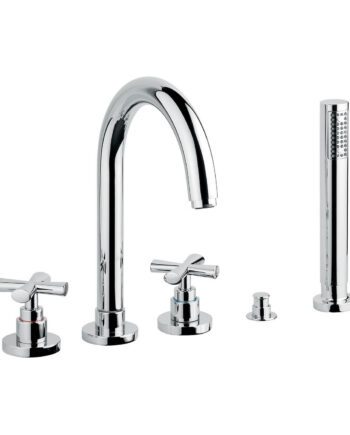 Deck-mounted bath mixer Emmevi Spirit New 31121, 4 holes