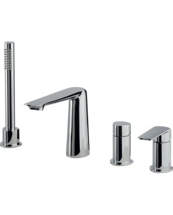 Deck-mounted bath mixer Emmevi Stele 99120, 4 holes
