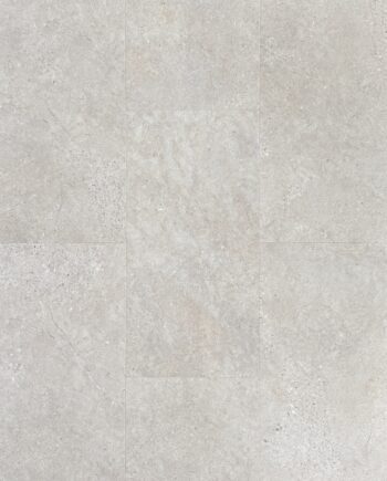 Waterproof SPC vinyl tile Beige Limestone, 30.5x61 cm, 5.5 mm, with integrated underlay