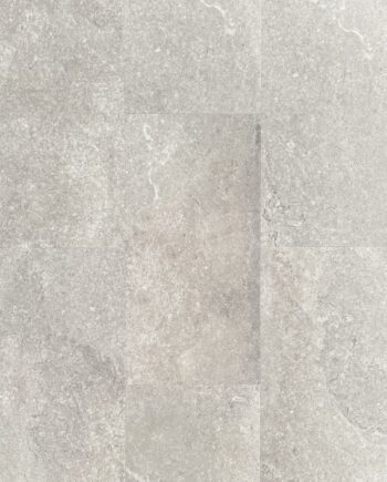 Waterproof SPC vinyl tile Grey Sandstone, 30.5x61 cm, 5.5 mm, with integrated underlay