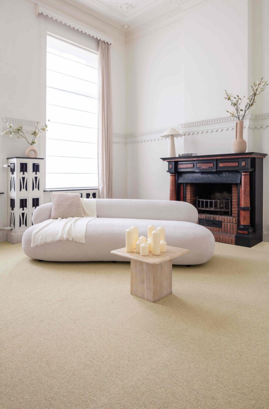 Wool Carpet Creatuft Cadiz 1 Snow – 2