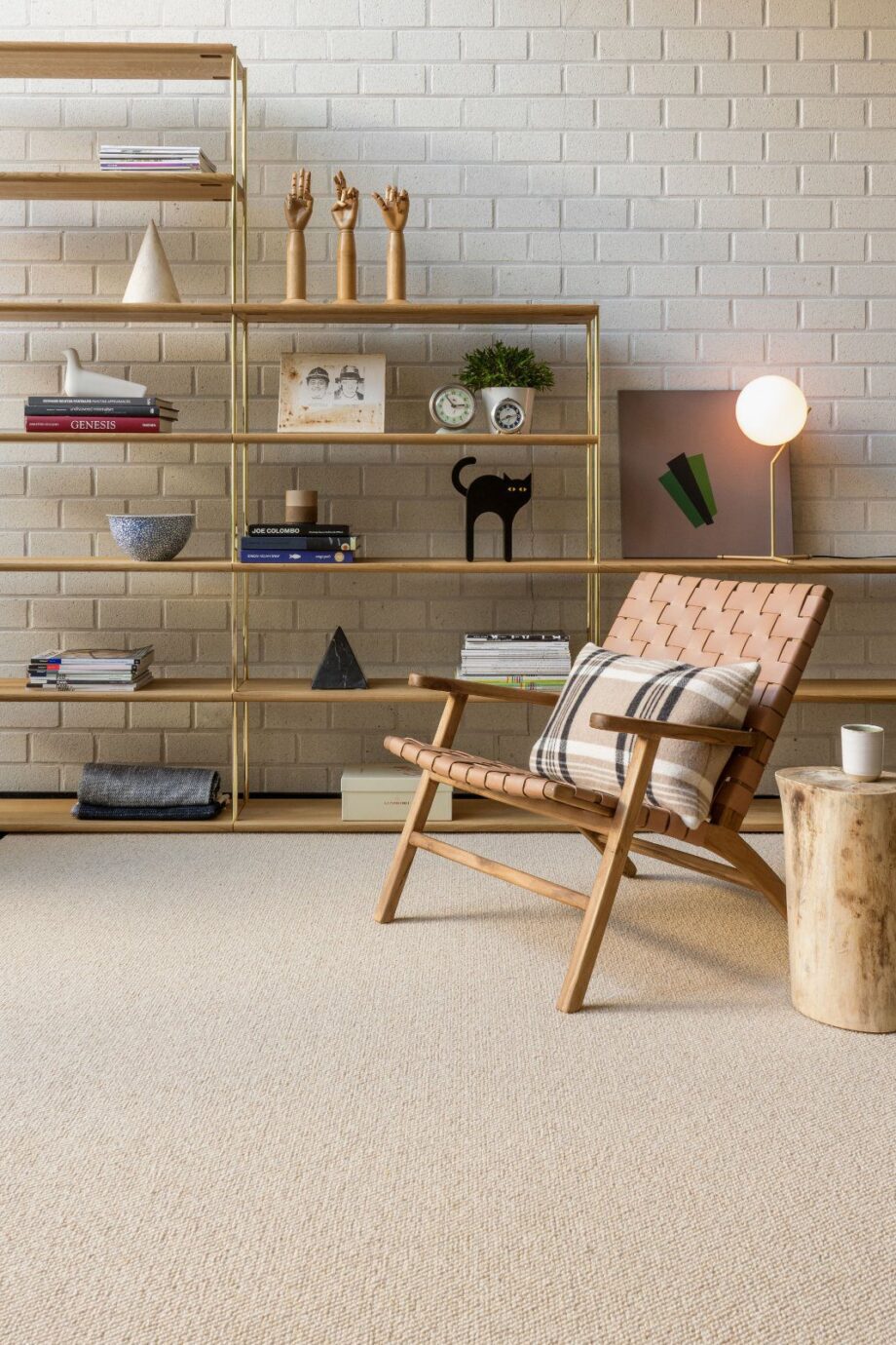 Wool Carpet Creatuft Savanna – view 2 Wool Carpet Creatuft Savanna 45 Eclipse – 2