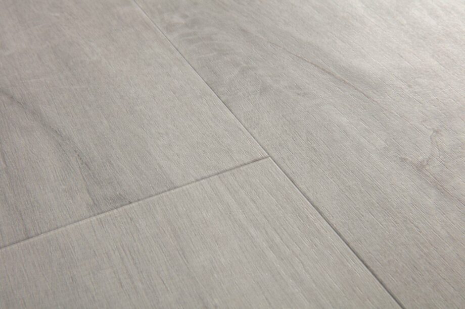 Vinyl parquet SPC Quick Step cotton oak cold grey alpha medium planks, beveled