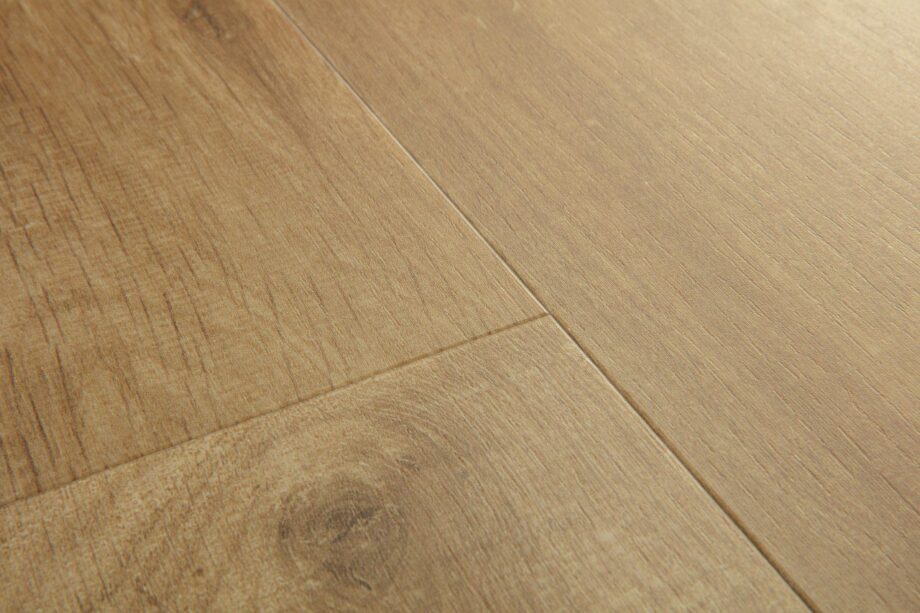 Vinyl parquet SPC Quick Step cotton oak deep natural alpha medium planks, beveled