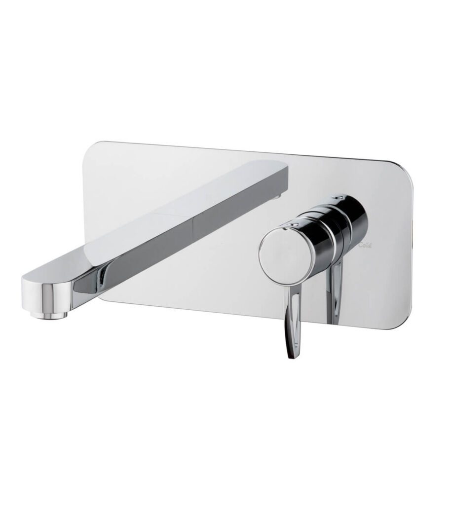 Wall-mounted basin mixer Emmevi Ade 78055, single plate – 2