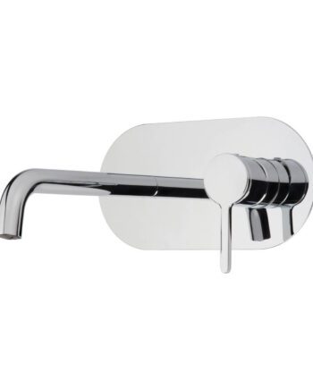 Wall-mounted basin mixer Emmevi Filobrass 85055, single plate