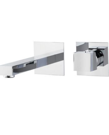Wall-mounted basin mixer Emmevi Gea 26155, separate rosettes