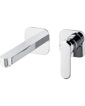 Wall-mounted basin mixer Emmevi Nefer 77155, separate rosettes