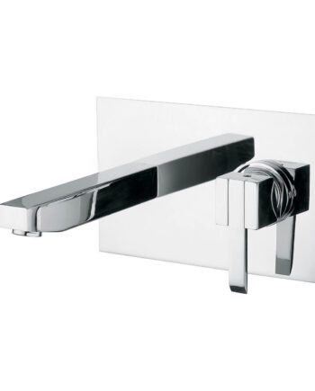 Wall-mounted basin mixer Emmevi Sicily 38055, single plate
