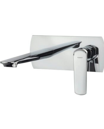 Wall-mounted basin mixer Emmevi Stele 99055, single plate