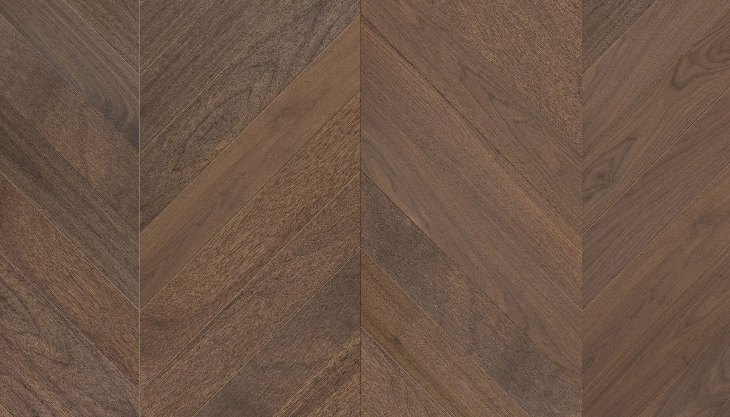 Walnut Chevron Flooring Esta AB extra matt lacquered – 2