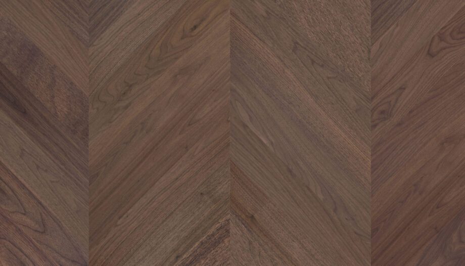Walnut Chevron Flooring Esta Nova Eco AB extra matt lacquered – close-up Walnut Chevron Flooring Esta Nova Eco AB extra matt lacquered – 2
