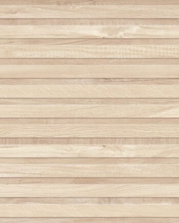 Wood effect relief porcelain wall tile Tau Eternal Haya, 60x120 cm, beech, rectified