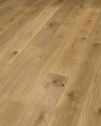 Wood parquet Trinity Oak Rustical 1-strip beveled deep brushed oiled