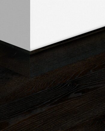 Wooden skirting board Quick-Step Midnight Oak Oiled for parquet, veneered, 16x80x2400 mm