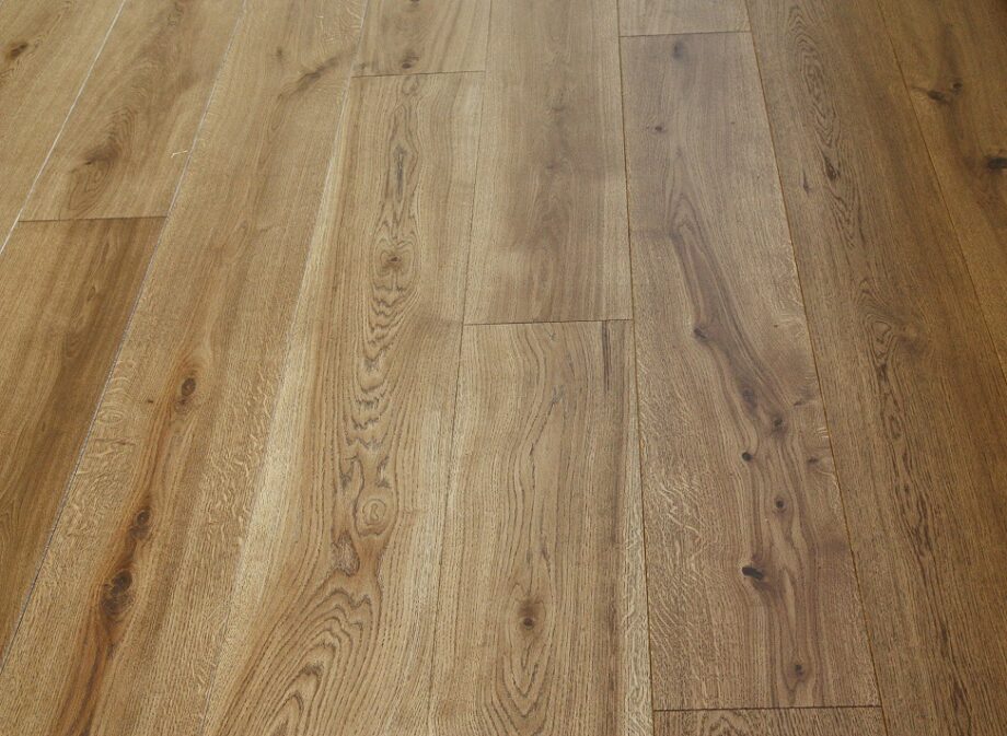 2-layer floorboard Oak Rustik 180mm unfinished