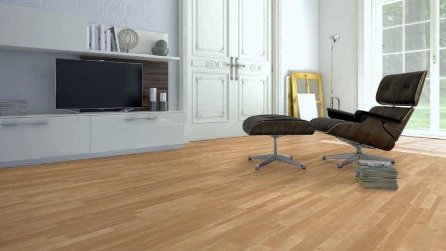 Parquet Tarkett, Pure, Birch TreS, 3-strip, Proteco Lacquer