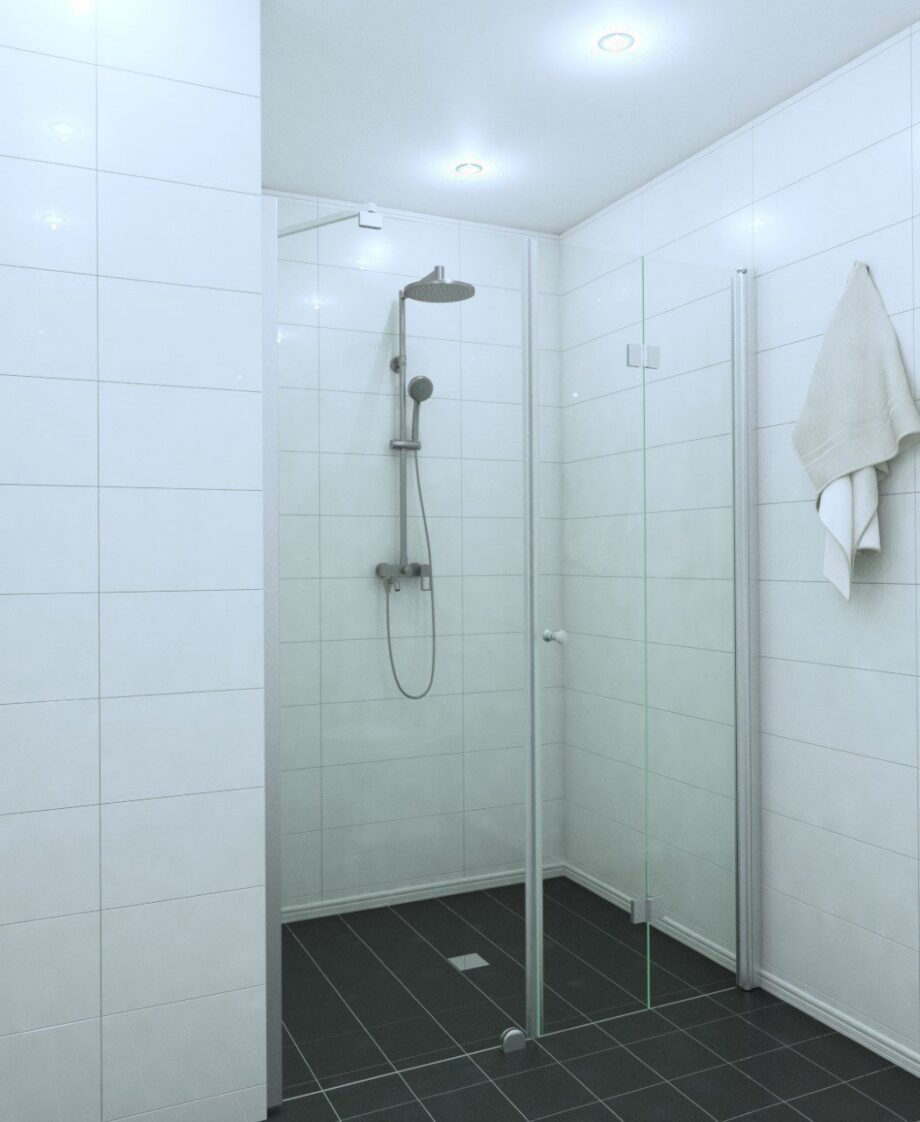 Shower corner (room divider) with a folding door EXPRESS 811X813 – 2