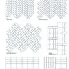 Herringbone parquet oak, Tarkett, Segno Oak Lime Stone, brushed, beveled, hardwax oil, left modular – 2