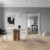 Herringbone parquet oak, Tarkett, Segno Oak Lime Stone, brushed, beveled, hardwax oil, left modular – 5
