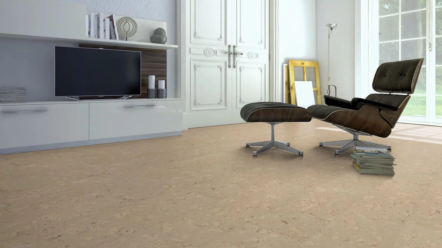 Cork floor Granorte Naturtrend Marmor Cream – 5