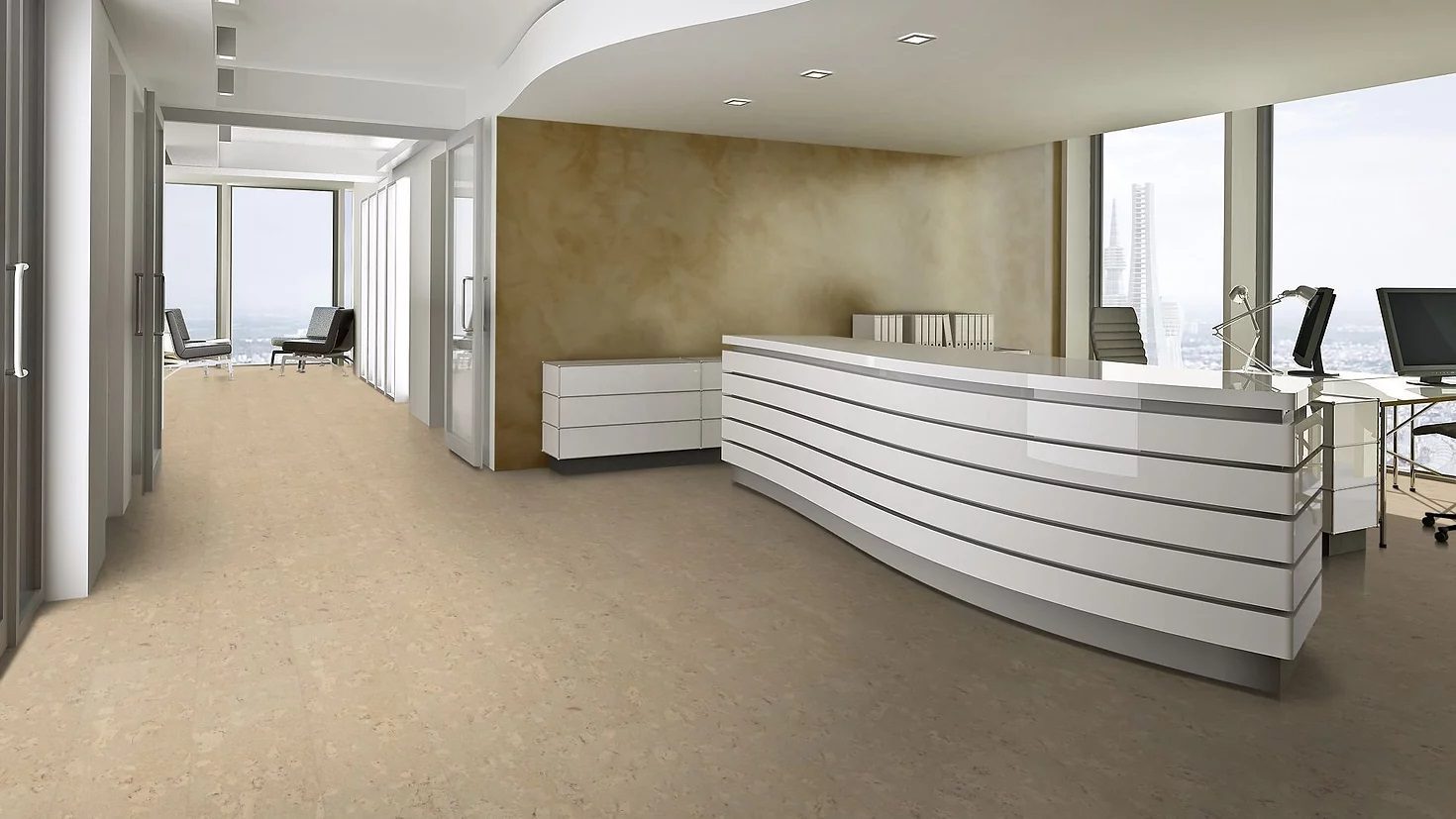 Cork floor Granorte Naturtrend Marmor Cream – 6