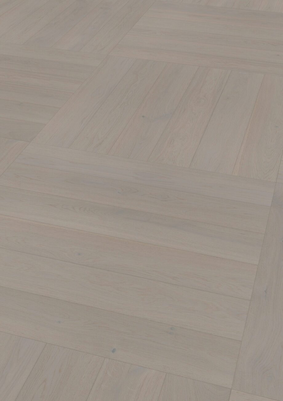 Parquet Oak, ter Hürne, Oak grey, brushed, beveled, extra matt lacquered – 2